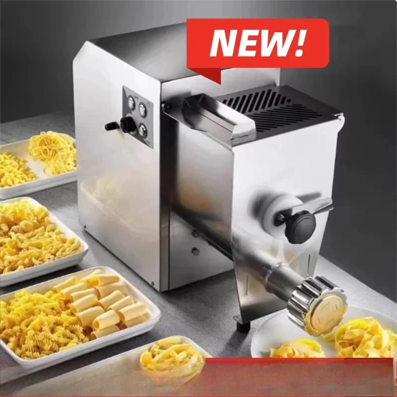 Macchina per Pasta Completamente Automatica, Macchina per Formare Noodle a Tubo Cavo, Macchina per Fare la Pasta per Cucina Domestica
