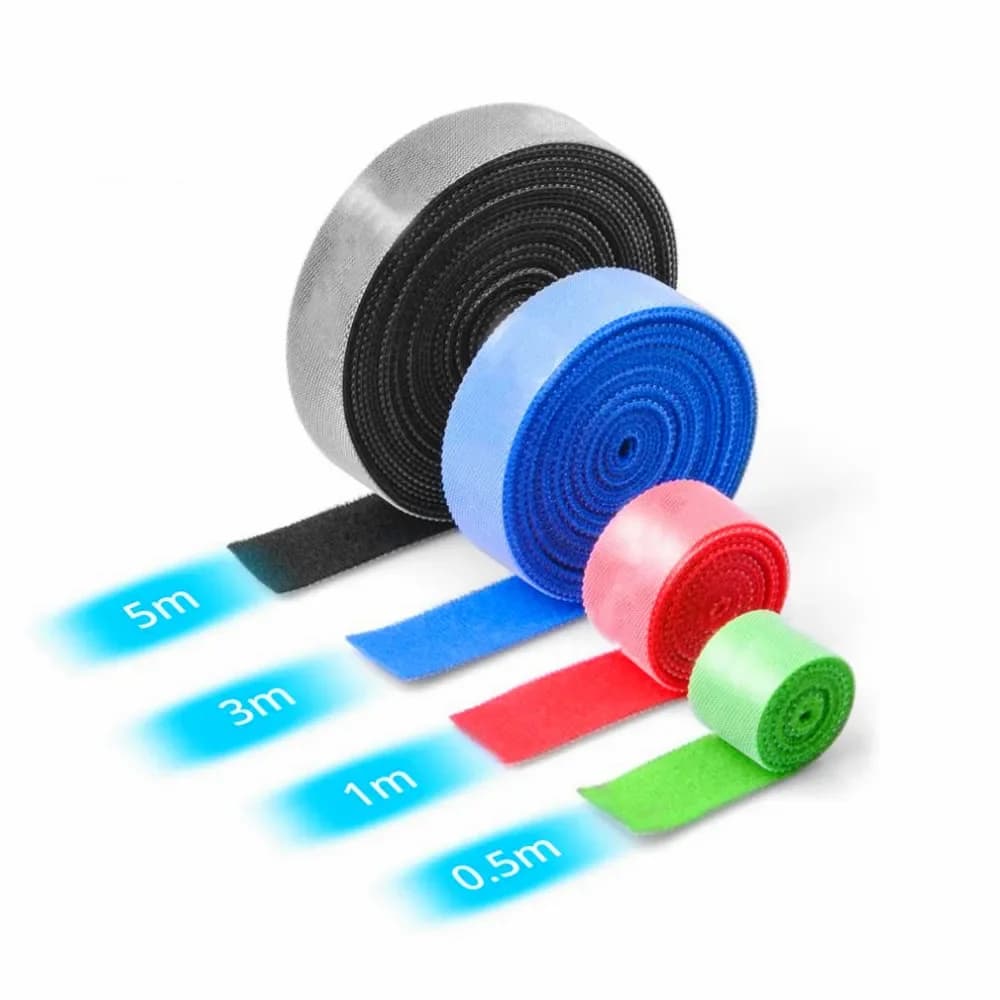 Organizzatore di Cavi 0.5m/1m/2m/3m/5m, Fascette per Gestione Cavi, Supporto per Cavo Mouse e Auricolari, Protezione per iPhone Samsung 2030
