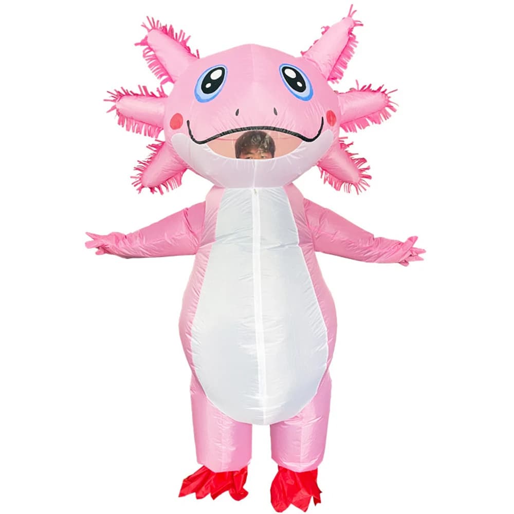 Inflatable salamander animal Cosplay costumes Halloween Funny Fancy Dress Halloween Party Holiday