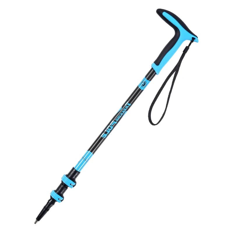 Trekking poles for hiking and walking Telescopic and lightweight trekking poles, Telescopic walking stick T Non-slip handle