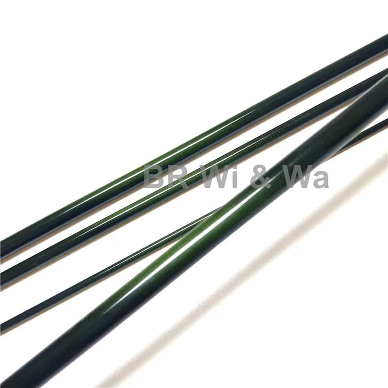 Canna da pesca a mosca vuota IM8 8FT e 9FT Canna da riparazione Costruzione fai da te Materiale personalizzato privato per canna da pesca, BR Wi & Wa, 1 set
