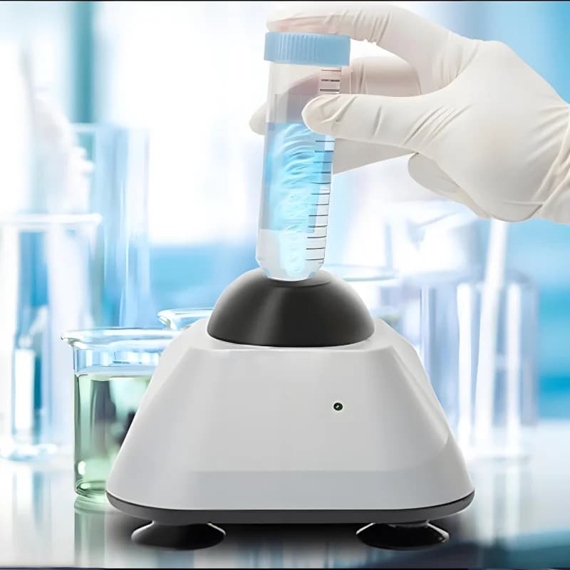 MX-E Portable Mini Vortex Mixer Shaker 3000rpm Fixed Speed Pigment Nail Polish Eyelash Adhesives Paints Lab Vortex Mixer