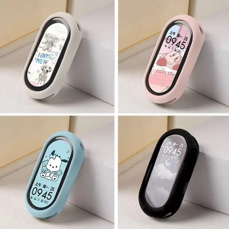 Custodia morbida in silicone per Xiaomi Mi Band 10 9 8, cover sportiva in gomma con protezione schermo vuota per cinturino Xiaomi Smart Band 9 8 10