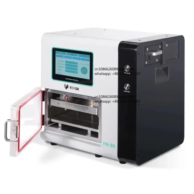 REFOX FM-50 12.9 Inch LCD Laminator With Bubble Machine for Phone Curved Flat Tablet Screen Refurbish Repair Tools