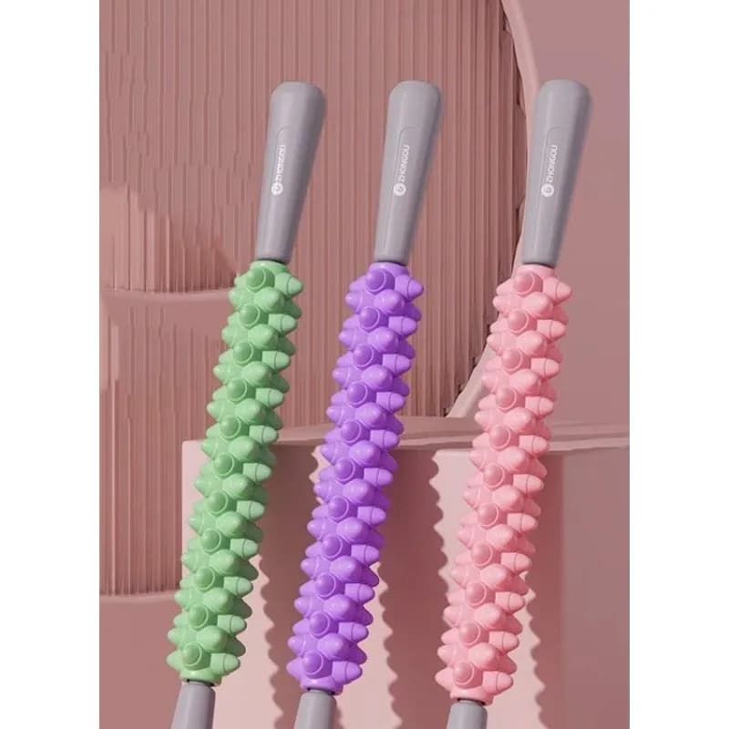 Yoga Massage Roller Spike Foam Roller Deep Tissue Leg Back Muscle Recovery Tool Fitness Pilates Gym Workout Men Women Home