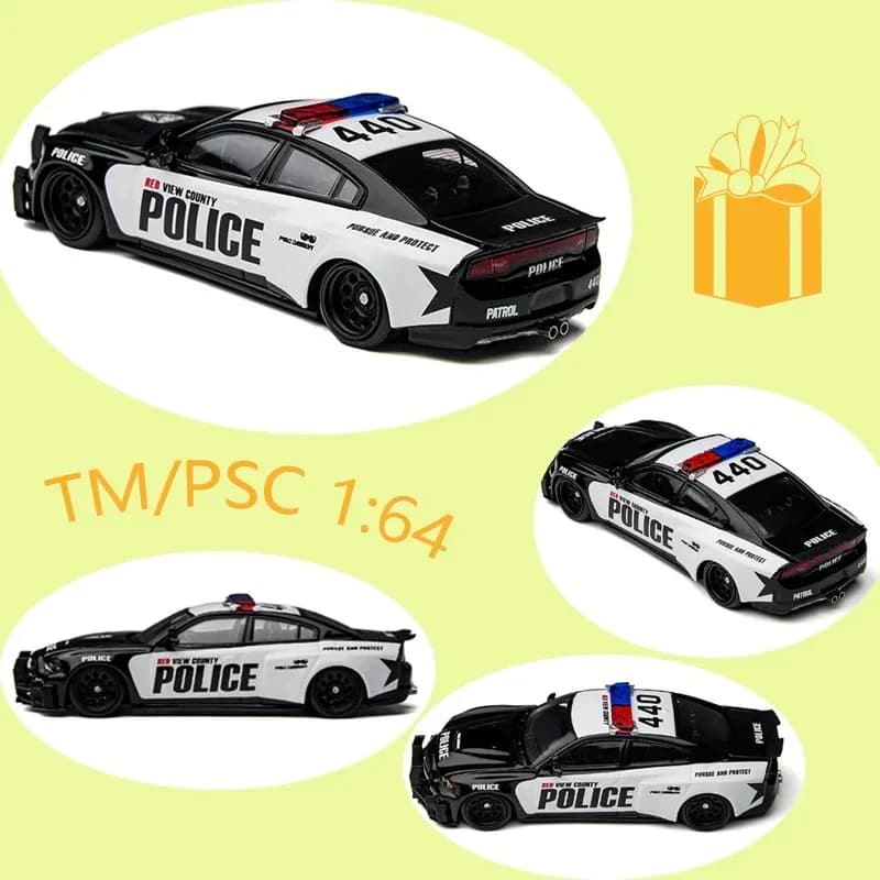 TM/PSC Scala 1:64 Charger Brawler 440 # Modellino Auto in Lega: Collezione, Regalo e Souvenir da Esposizione