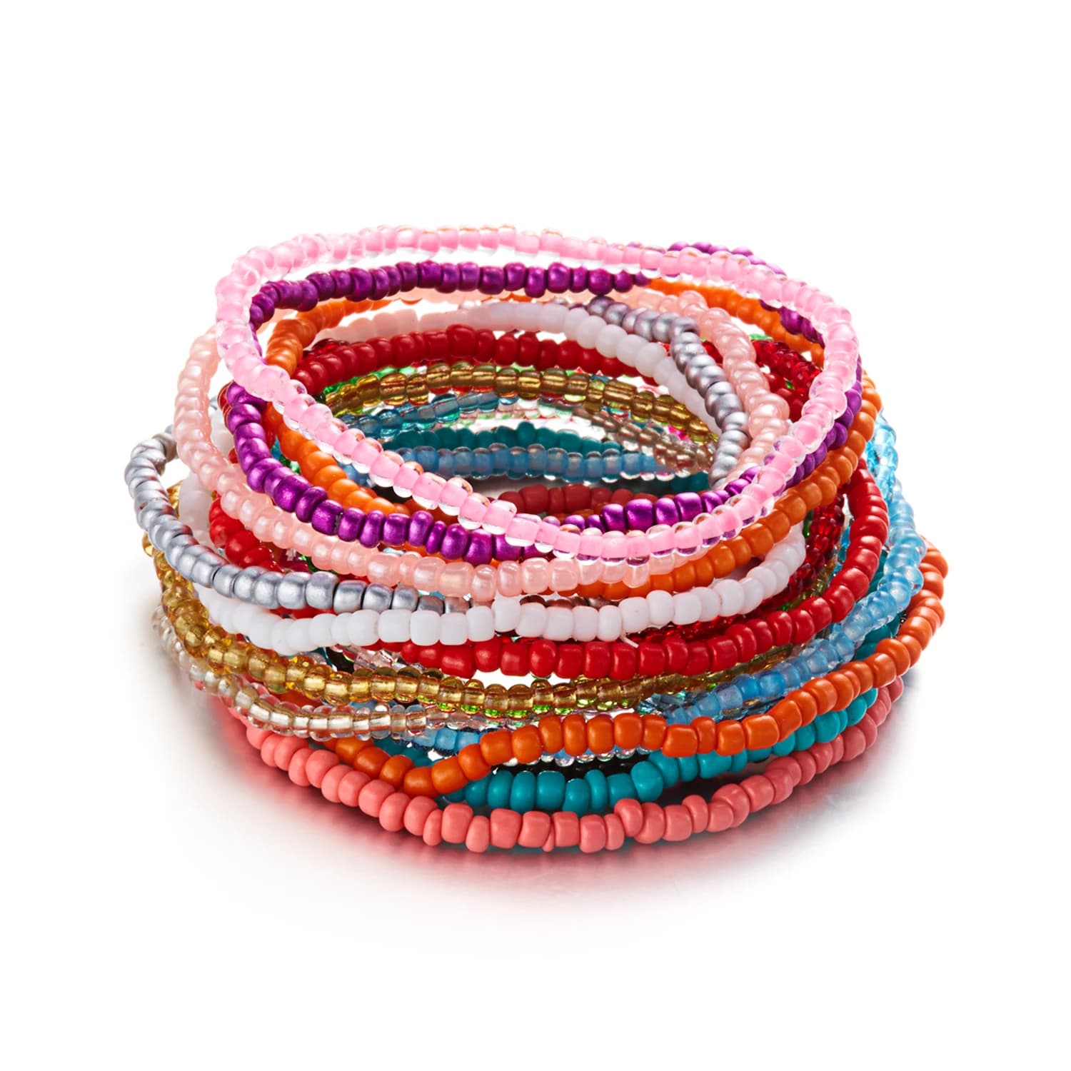 16/20 Pz/set Bohemian Colorato Perline di Riso Braccialetti per Le Donne Summer Beach Style Braccialetto di Perline Ragazze Viaggi Vacanza Gioielli
