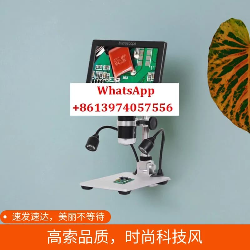 Riparazione di telefoni cellulari, ispezione elettronica del microscopio digitale ad alta definizione, saldatura di circuiti stampati, identificazione dei gioielli