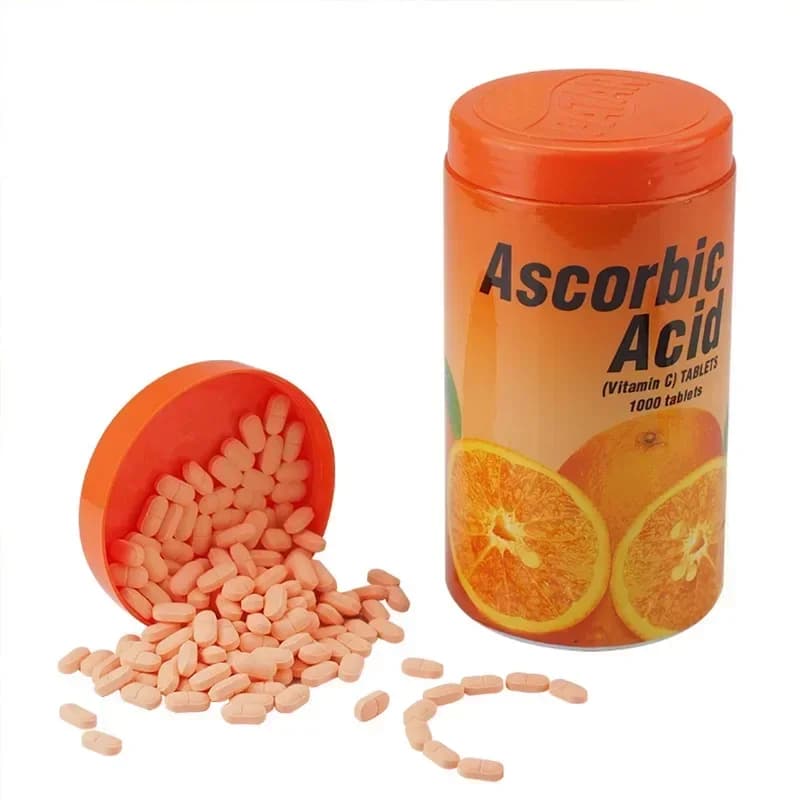 1 bottle of chewable vitamin C tablets to supplement nutritional vitamins and improve healthy food stamina