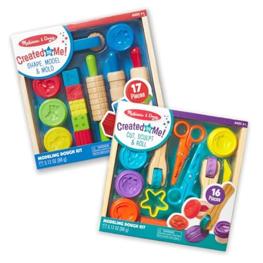 Kit Artistico con 8 Contenitori di Argilla da Modellare, Utensili per Scultura, Taglierine, Rulli, Stampi, Pasta da Modellare per Età 3+, Non Tossico, Colorato, Fai-da-Te