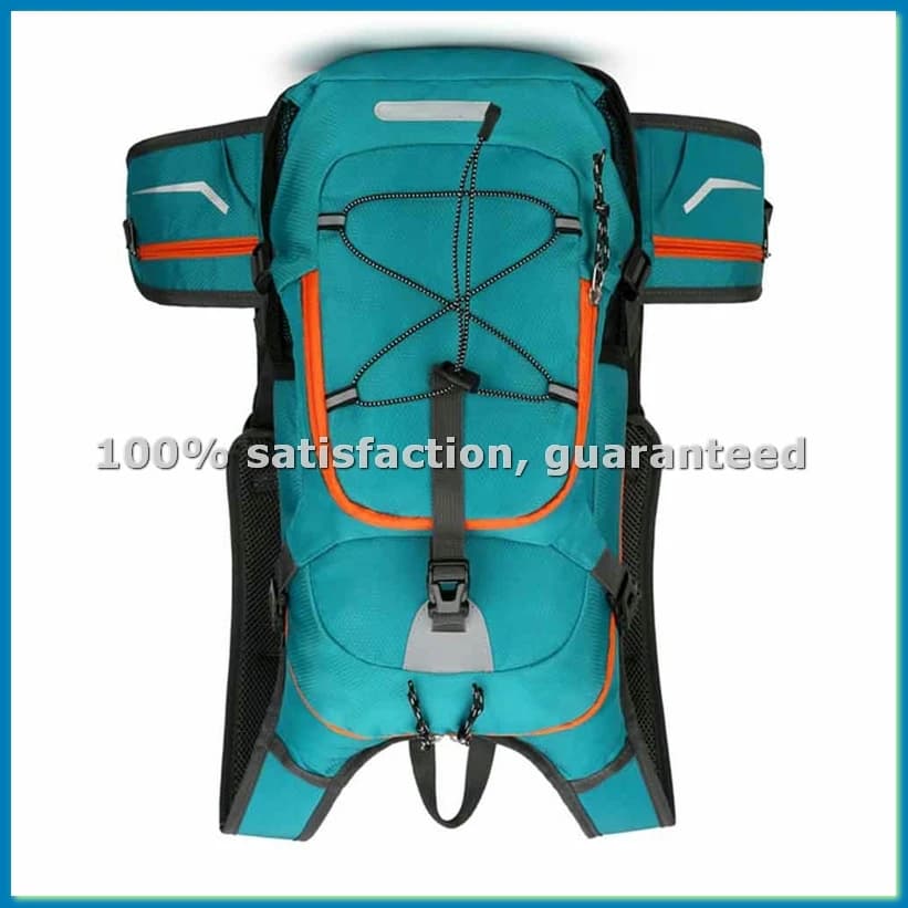 Outdoor Hydration Backpack for Outdoor Sport Hiking Camping Climbing Mountaineering Rucksack Travel Daypack Green-A57M