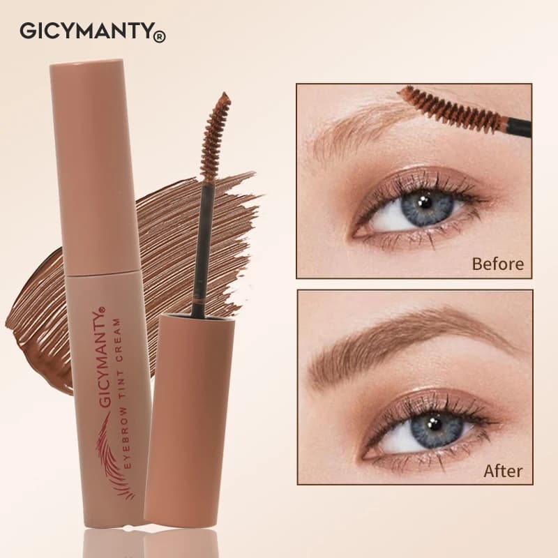 [GICYMANTY]Mascara Volumizzante Dorato: Naturale, Lunga Durata, Impermeabile, Anti-sbavature, Trucco Occhi