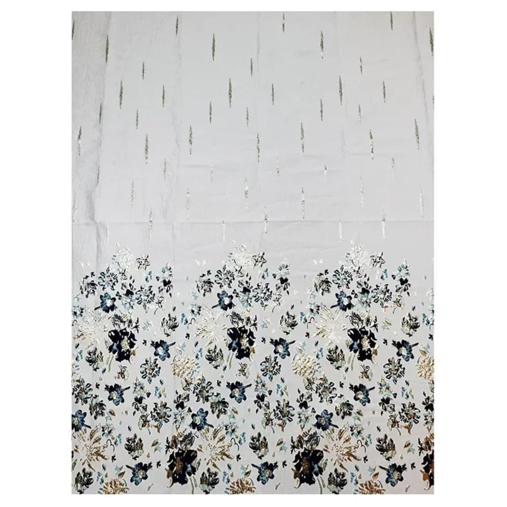 Gold Wire Positioning Jacquard Fabric Brand Trench Coat Brocade Cloth for Dress Fashion DIY Sewing Material Per Meter