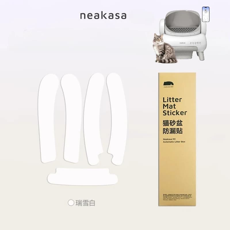 Neakasa M1: Accessori per lettiera autopulente a tetto aperto, sacchetti igienici per gatti, articoli per animali domestici, tappetino in silicone per M1