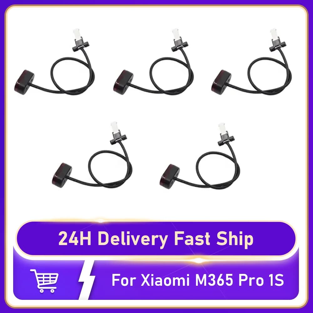 Fanale posteriore di sicurezza e luce freno per parafango posteriore 1 3 5 12PC per monopattino elettrico Xiaomi M365 Pro 1S - Accessorio e ricambio lampada