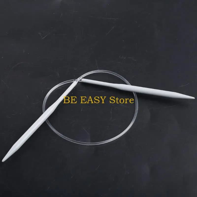E28F Circular Knitting Needles Smoth Join Aluminum Material No Snagging Needle Gadget