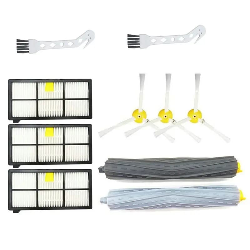 【A16Z】For Irobot 8 And 9 Series Sweepers Main Brush, Side Brush Filter Replacement Kit Accessories Brush