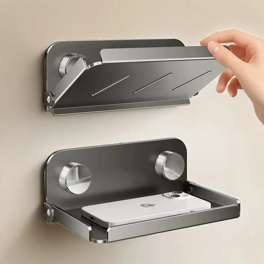 Suction Cup Tissue Box Holder Wall Mounted No Drill Bathroom Toilet Roll Paper Holder Waterproof Paper Towel Storage Rack