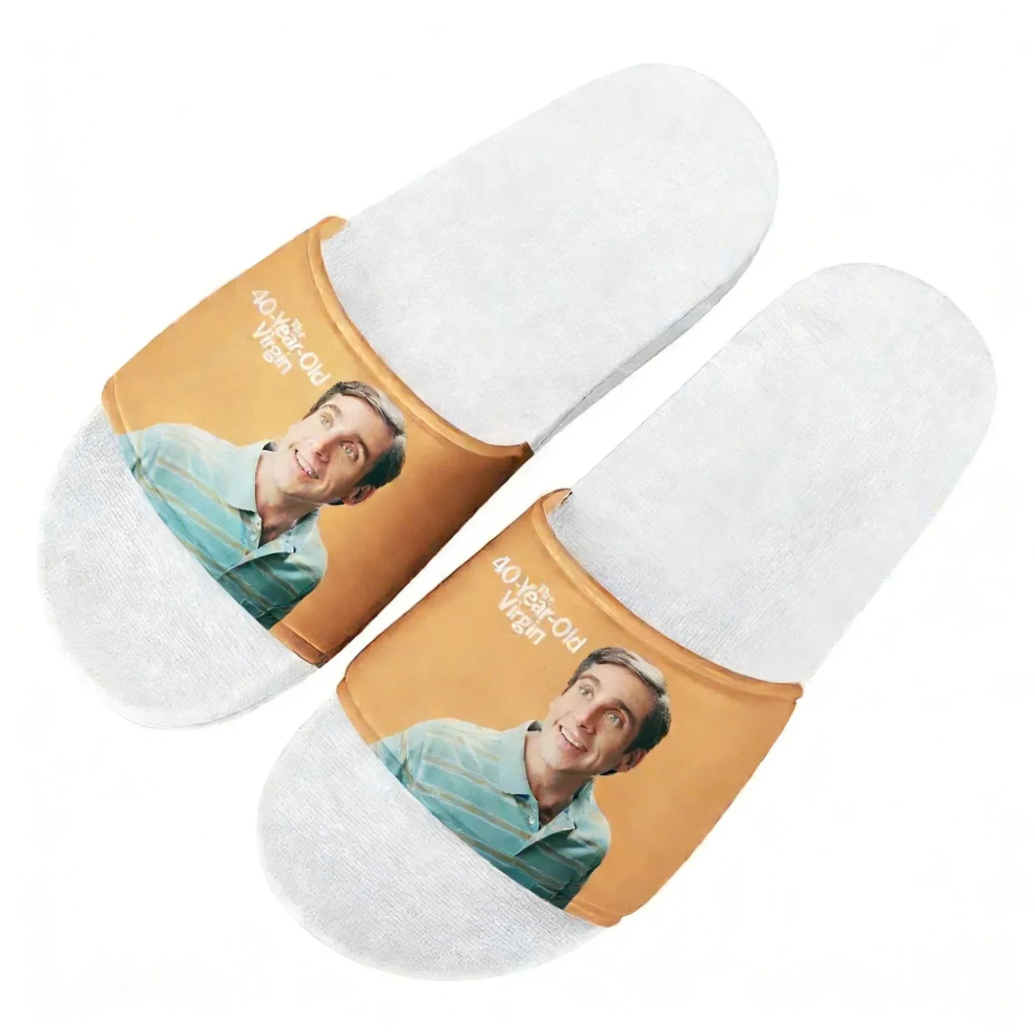 Sandali The 40 Year Old Virgin, Ciabatte da Casa, Scarpe da Acqua, per Uomo, Donna, Adolescenti, per Bagno, Spiaggia, Piscina, Ciabatte Personalizzate