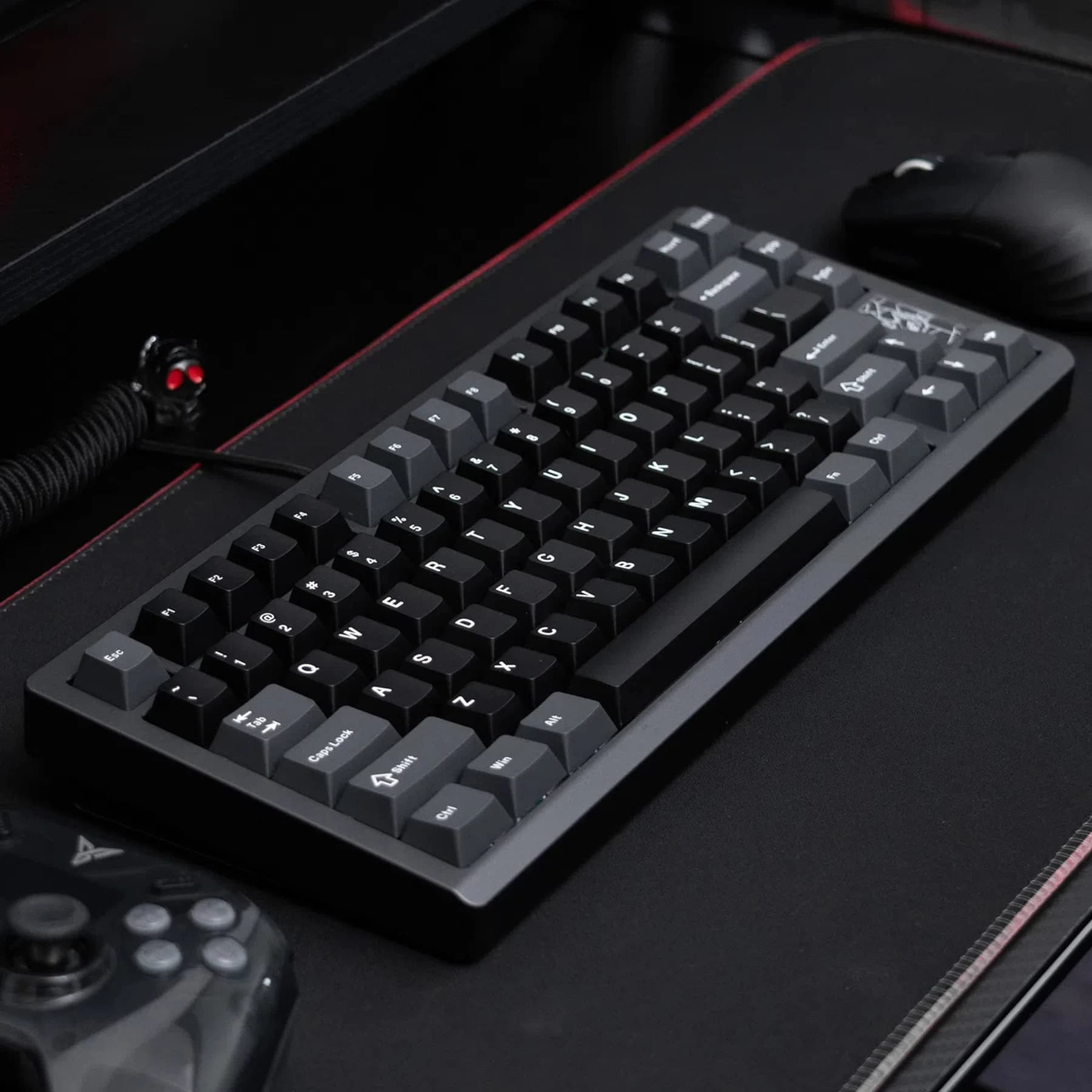 Gaming Keyboard Chilkey Slice75 HE: 75% Aluminum Keyboard with Rapid Trigger, Hall Effect Switch and Flux Magnetic Switches