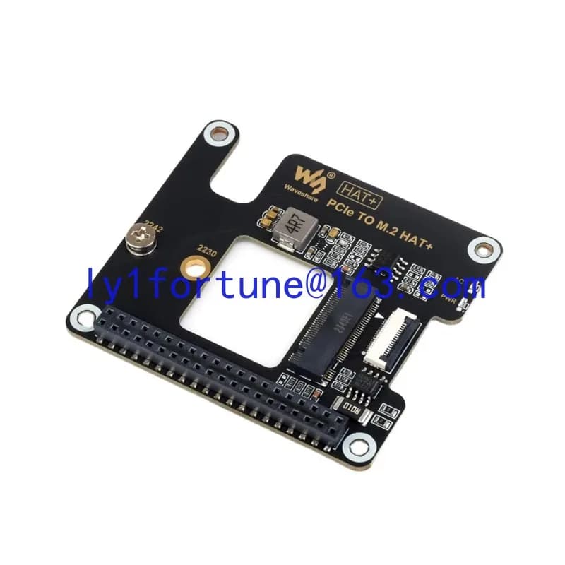 Suitable for Raspberry Pi 5 PCle to M.2 adapter board compatible with NVMe M.2 interface hard drive Pi5 SSD boot expansion board