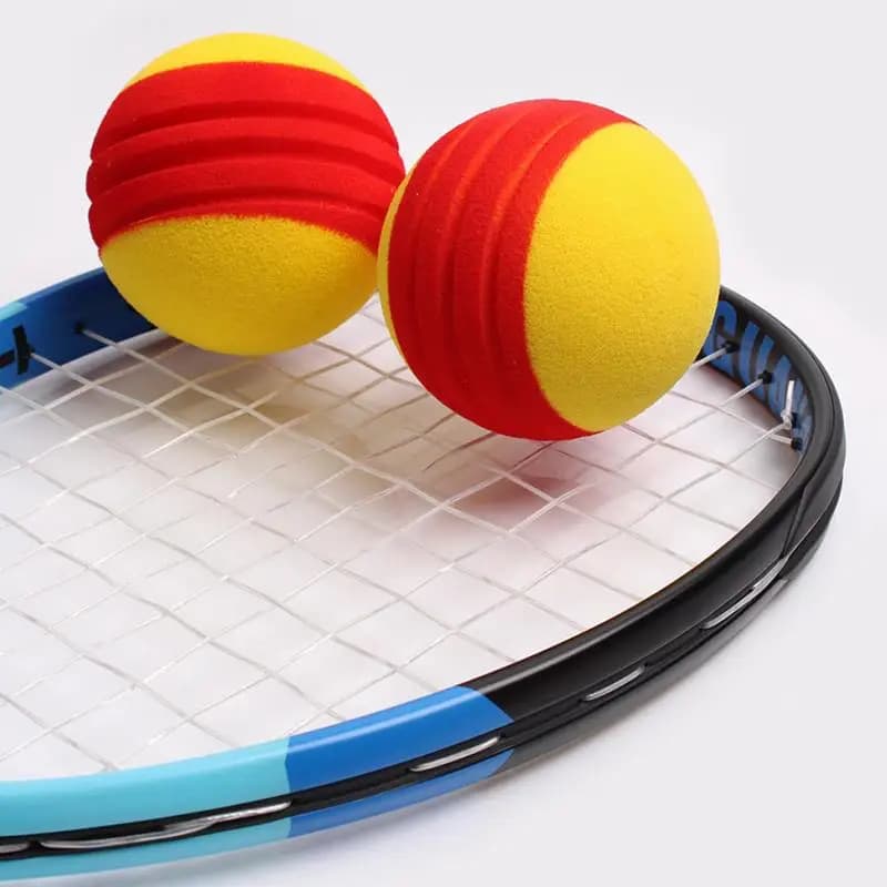 1/3/5pcs Pickleball Foam Ball Quiet Sponge Training Ball Low-impact Racket Sports Tennis Training Aids