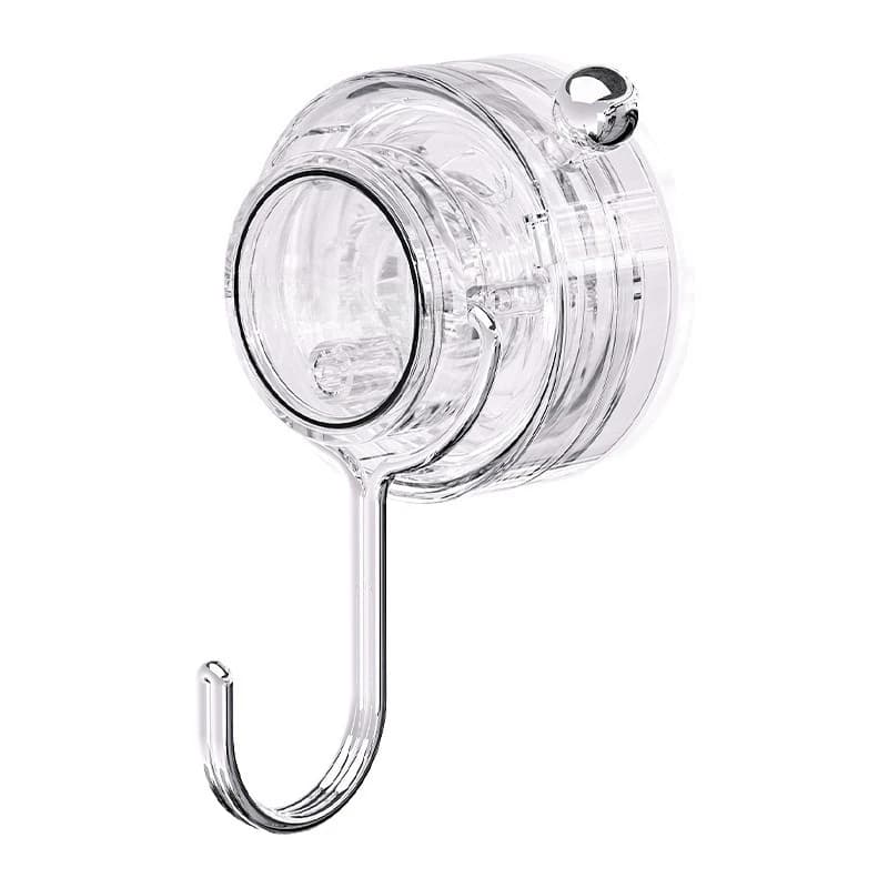 Gancio a ventosa Nessuna perforazione, forte gancio per chiave d'ingresso multifunzionale portante, adesivo antitraccia per appendere la parete del bagno