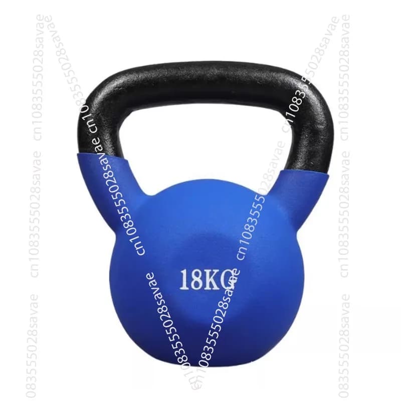 Kettlebell Weights Vinyl coated Iron coated for floor and equipment protection, noise reduction