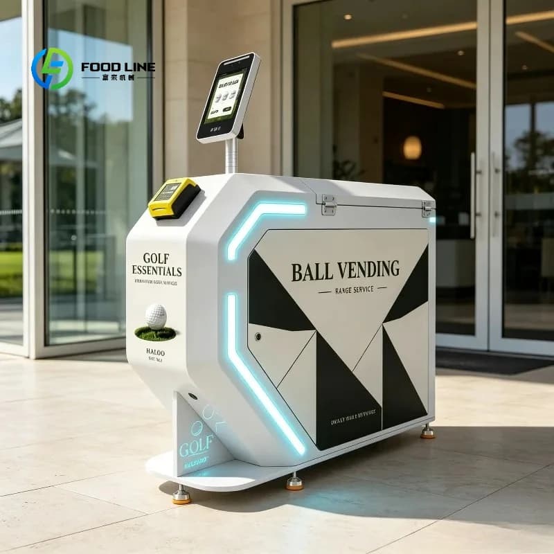 Hot Sale FL Custom 2026 New Intelligent User Interface Golf Ball Vending Machine Smart Golf Ball Dispenser for Driving Range