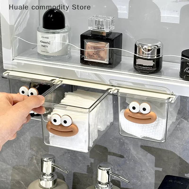 Designers also selected these stock photos Organizer for drawers under the mirror Simple transparent bathroom cabinet Cotton soap box