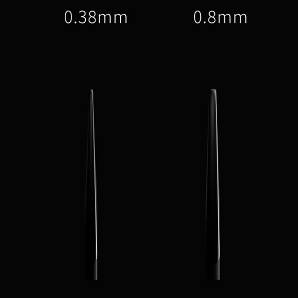 ABPF 2 in 1 Guitar Picks Are Convenient for Pulling and Sliding Harmoniously, Thickness 0.38mm and 0.8mm
