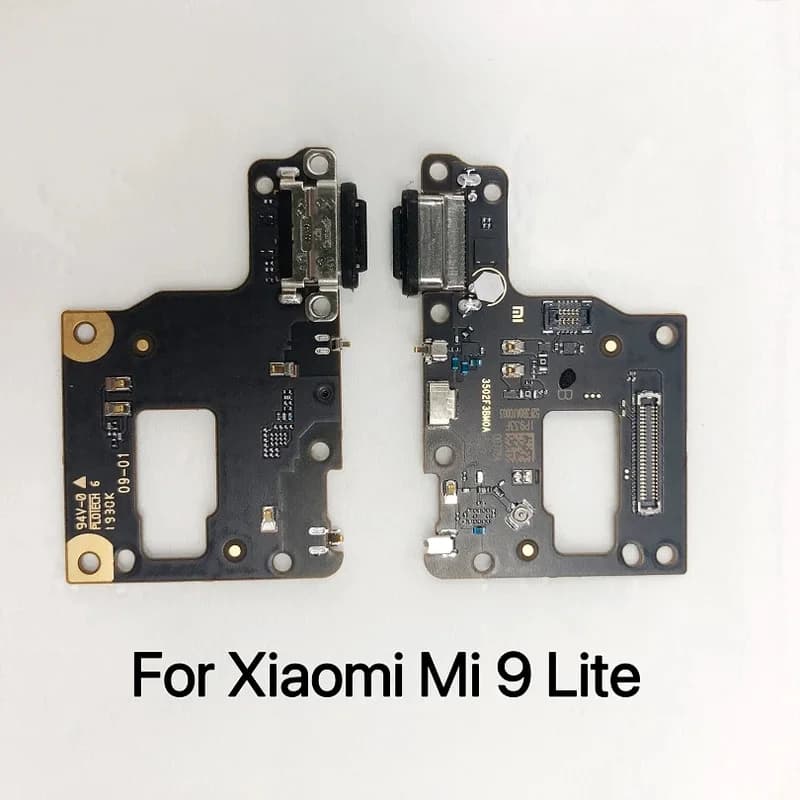 Parti del connettore del cavo flessibile della scheda porta di ricarica USB pop per il modulo microfono Xiaomi Mi9 Mi 9 Lite