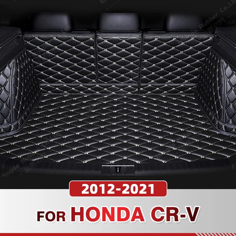 Tappetino per bagagliaio a copertura totale per HONDA CR-V 5 posti 2012-2021 20 19 18 17 16 15 14 13 Accessori per protezione interna per auto