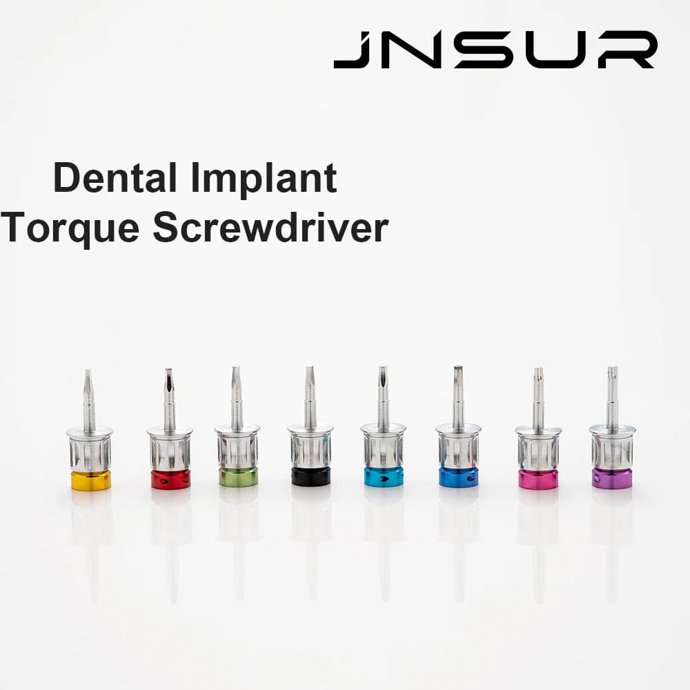 Cacciaviti di coppia per impianti Kit di strumenti per il restauro di impianti dentali Cassetta degli attrezzi dentali Chiave universale dentale 10-70NCM Strumenti per dentisti