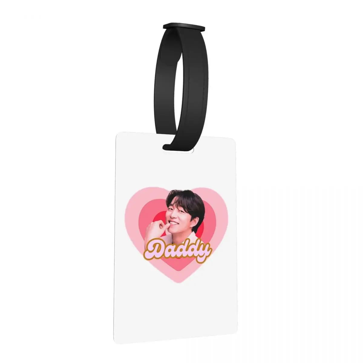 Etichette per Bagagli Gong Yoo, Accessori per Valigie, Targhette per Bagagli da Viaggio, Porta Etichette con Nome e Indirizzo