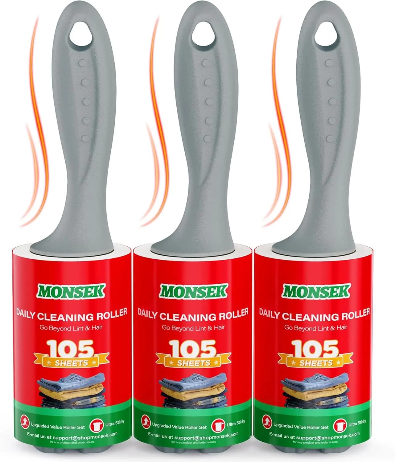 4X Rullo Adesivo Extra Forte per Peli di Animali Domestici, Set da 315 Fogli, Rimuovi Pelucchi Portatile per Vestiti e Mobili