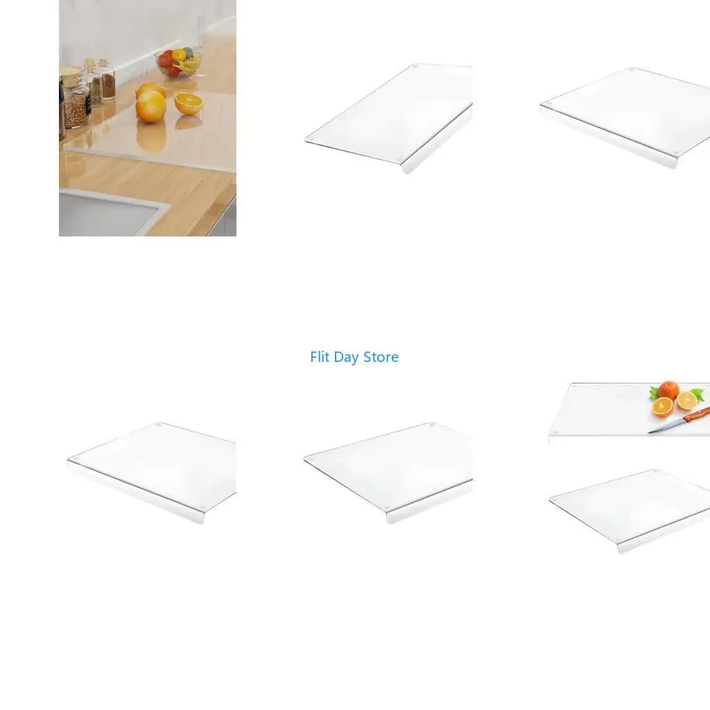 F92C Slip Resistant Acrylic Cutting Mat Kitchen Chopping Board for Cutting Vegetables