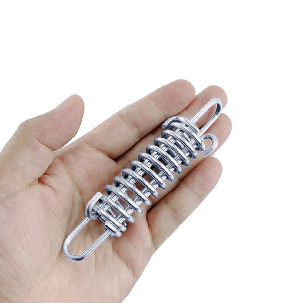 1Pc Marine In Acciaio Inox 316 Barca Ancoraggio Docking Ormeggio Molla Cavo di Tensione Cane Ammortizzatore Snubber Ammortizzatore 3mm * 119mm