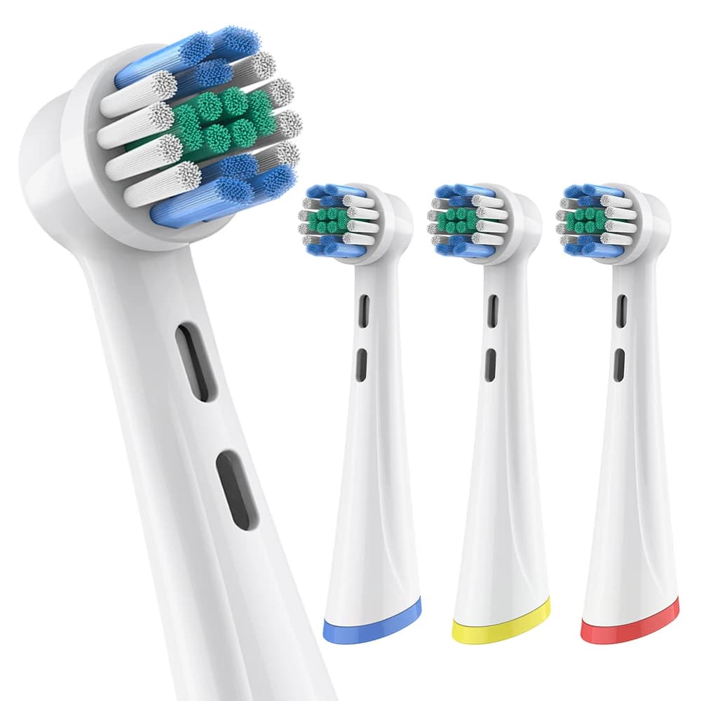 Testine di ricambio compatibili con lo spazzolino elettrico Oral B iO 2/3/4/5/6/7/8/9/10, ricariche per testine di spazzolino (confezione da 4/8/12)