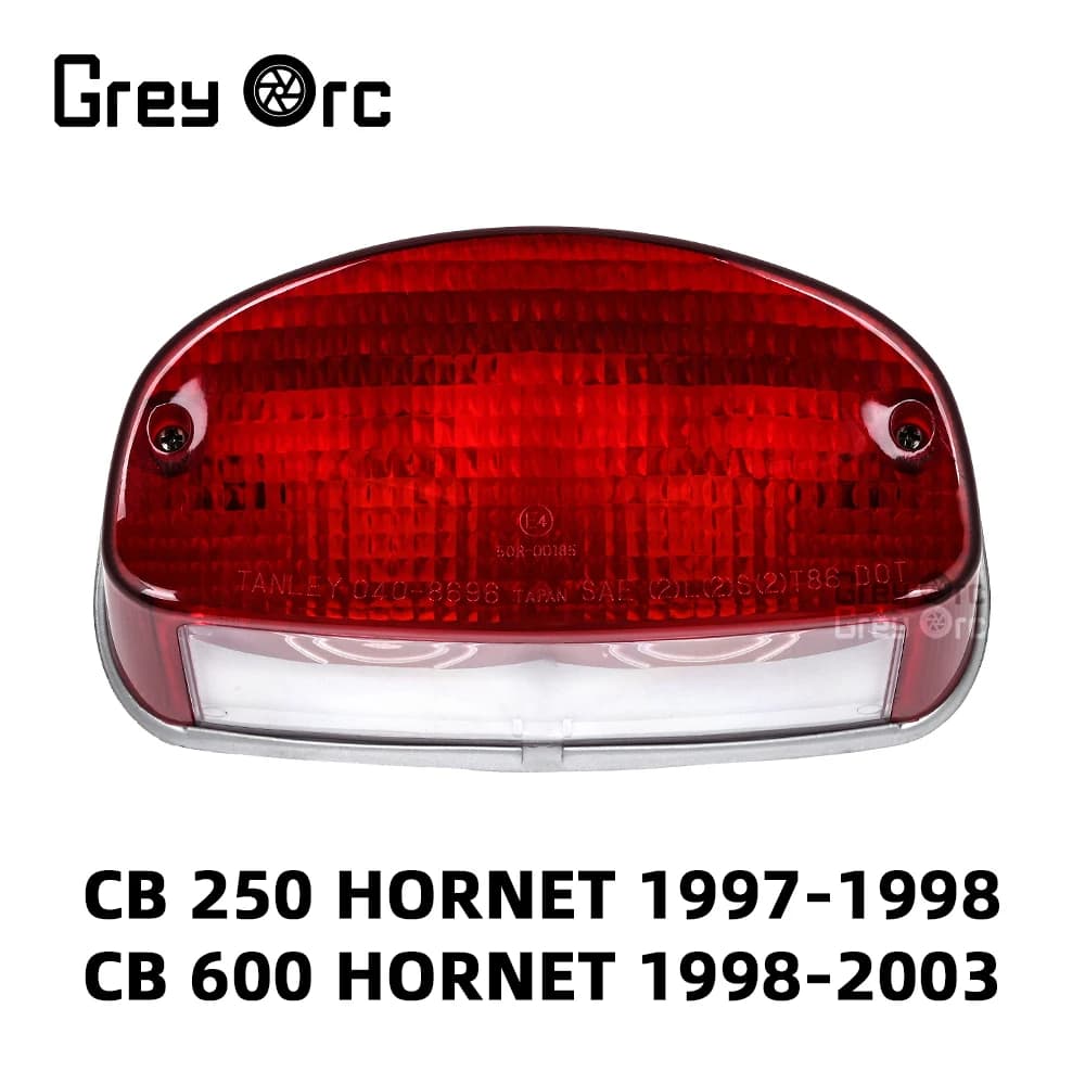 Per HONDA CBR1100XX HORNET 250 1997 1998 HORNET 600 1998-2003 fanale posteriore Copriobiettivo Accessori Moto