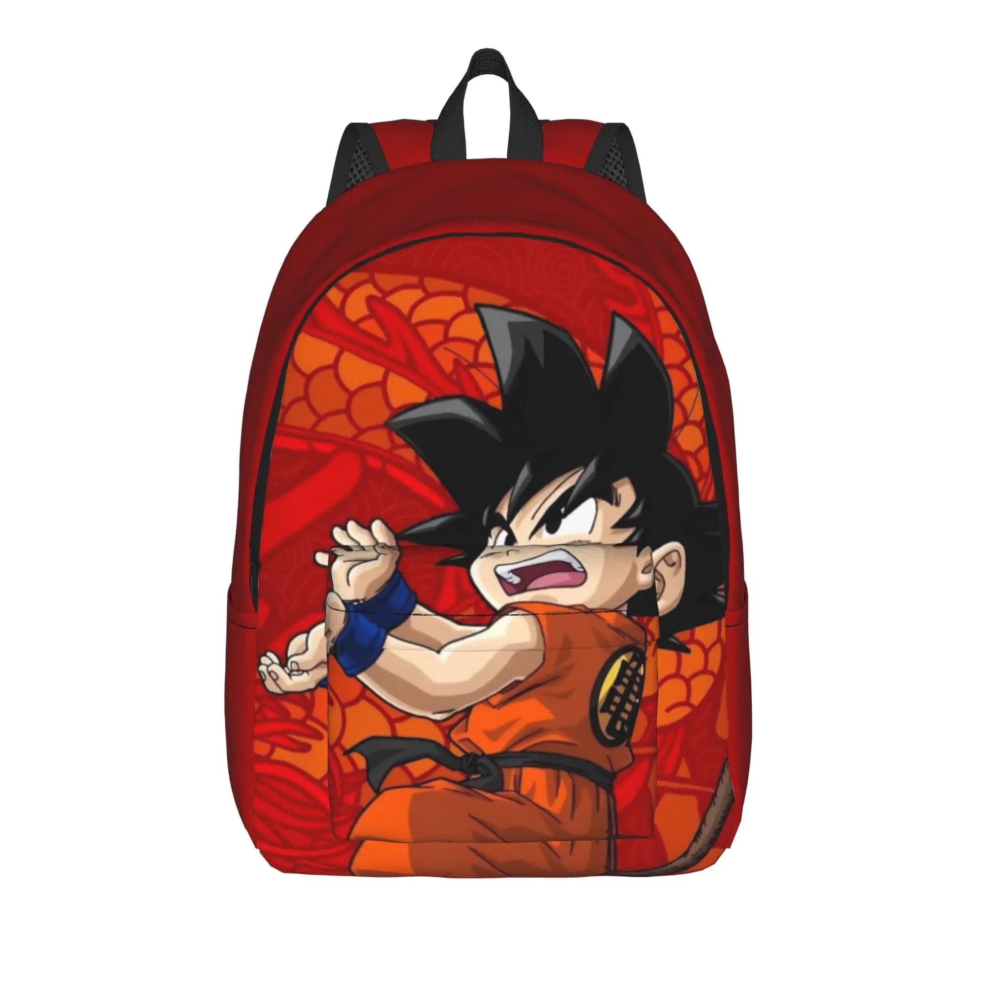 Zaino Kakarot Kid Goku per uomo, donna, adolescente, scuola superiore, business, borsa a tracolla DBZ, regalo