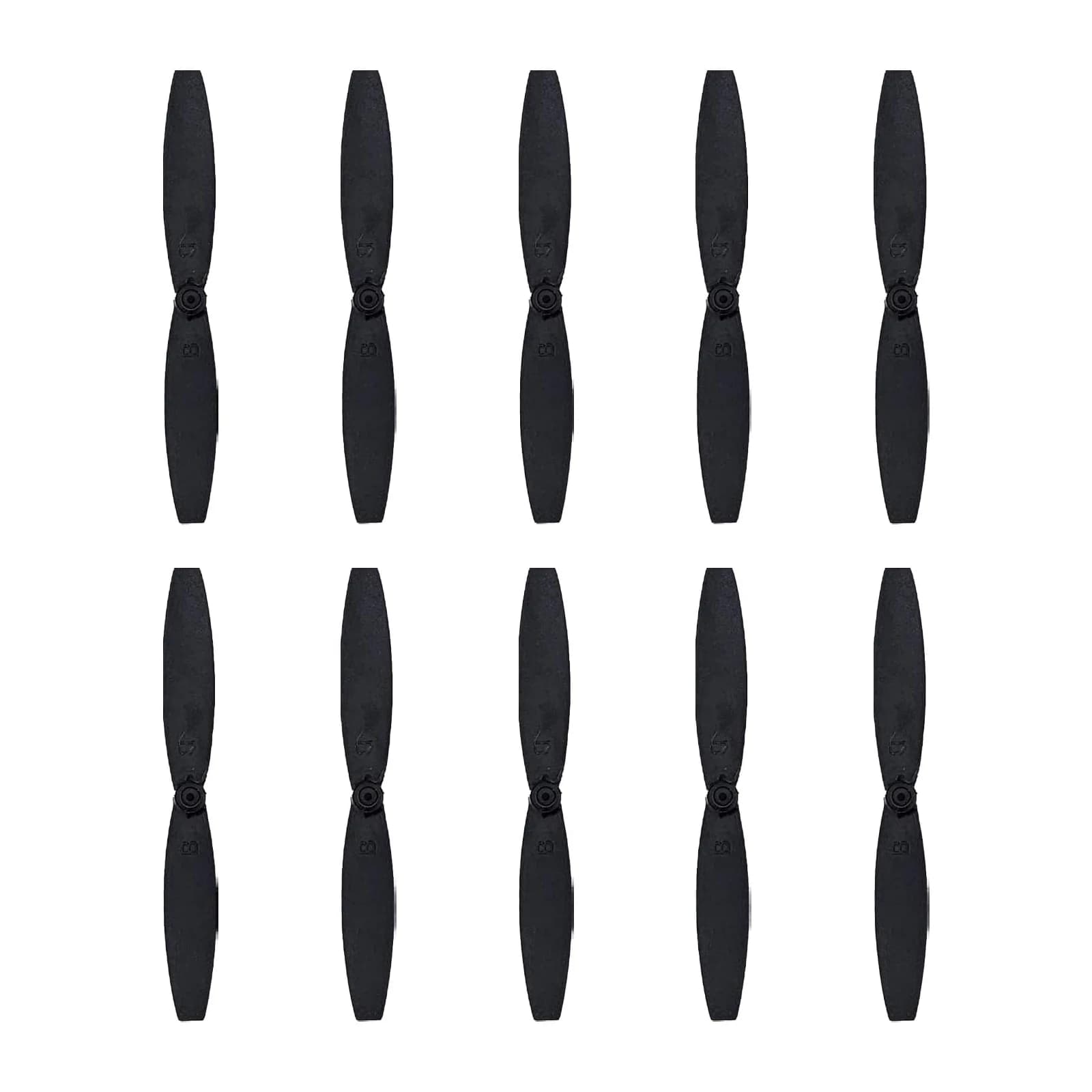 10 Pcs Spare RC Plane Propellers Compatible with BM22 F22 Fighter RC Plane, RC Airplane Glider Aircraft Accessories Sets