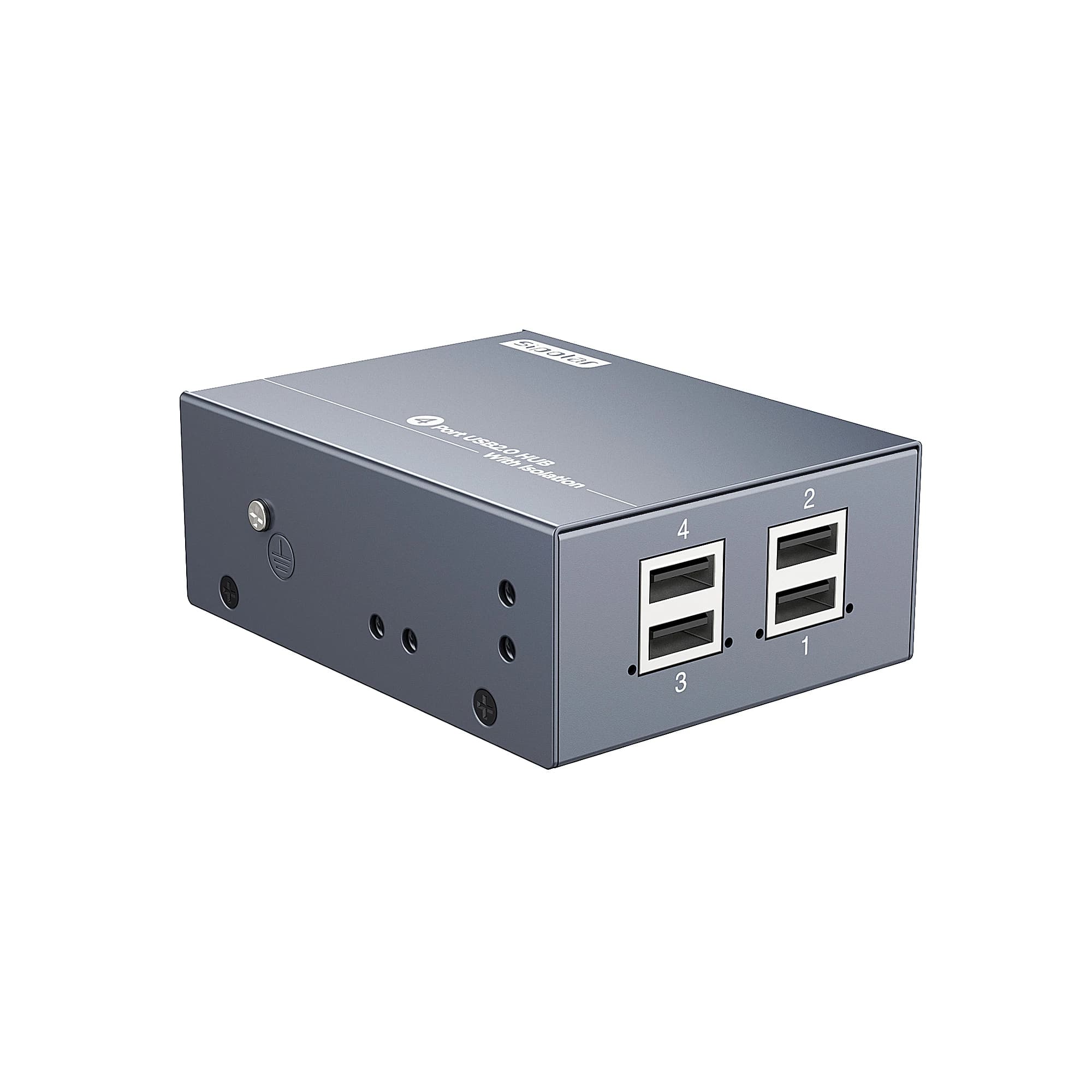 AT-4A20M3 Sipolar Aluminum Usb Docking Hub for Computer Accessories 4 Port Usb 3.0 Hub Usb Extender Hub