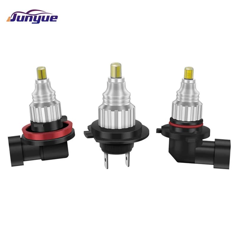 L6 Mini H7 H11 9005 Fari per auto a LED Proiettore Len 360 gradi 4 Chip laterale H8 H9 H11 9005 9006 60W LED Testa Fendinebbia Lampadine