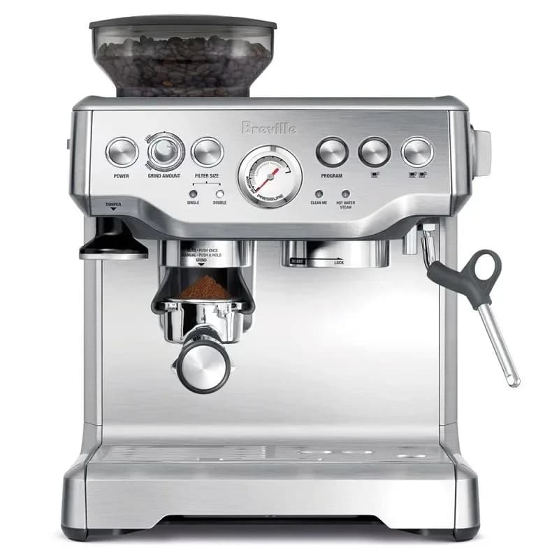 Nuova Macchina per Espresso Breville BES876BSS & BES920XL Barista Express Impress con Accessori - Vendite Rapide