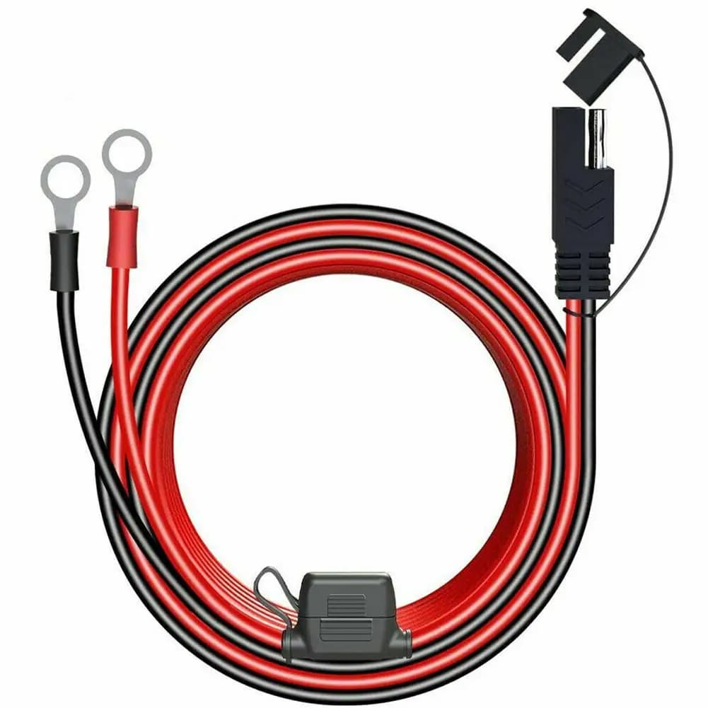 Sae Cable 16AWG waterproof fuse holder with protective cap, 300V SPT-2 safety fuse cable