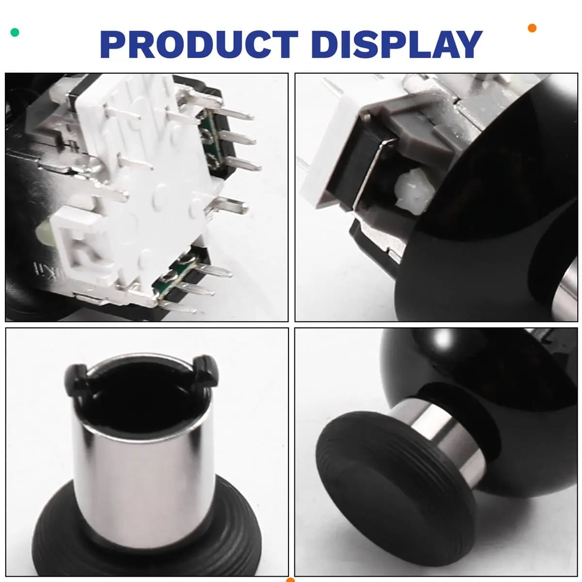 fortunato 720 ° Joystick TMR a Tensione Regolabile per Gamepad PS5 Edge, per Switch Pro, Controller Xbox Series, Accessori per Giochi