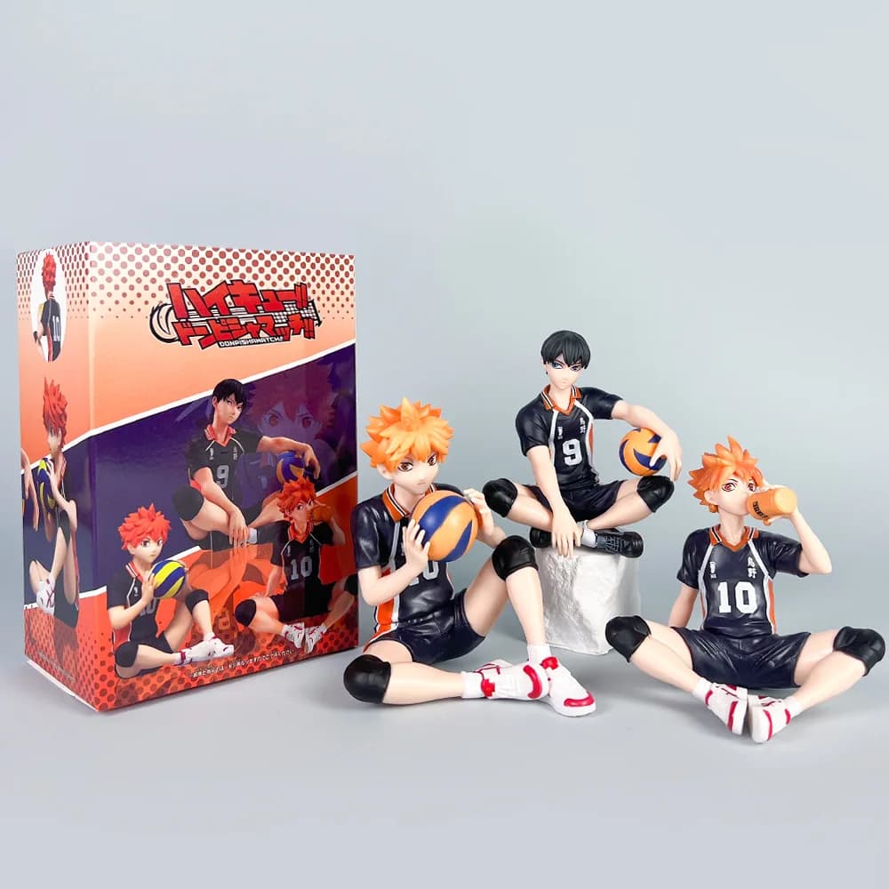 Figure of Tobio Kageyama Hinata Shoyo from 26CM, Vari Pose Attractors, Model Anime, Collector's Toy, Decoration Anime
