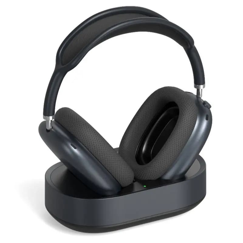 【PUBLICITY】Supporto magnetico per cuffie con base di ricarica per cuffie wireless Max, supporto da scrivania per cuffie per Max