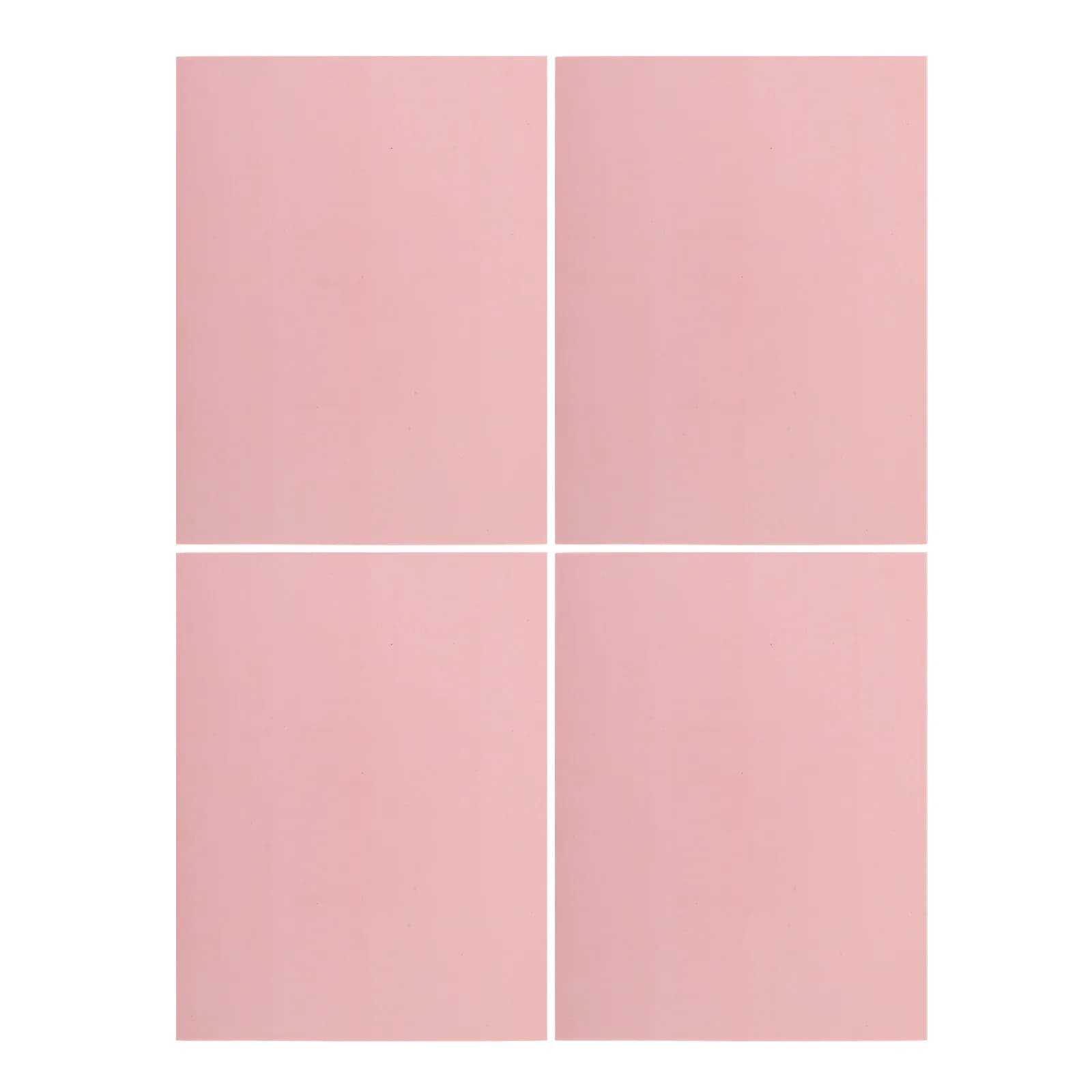 Set di 4 Blocchi in Gomma per Stampa Artistica, Linoleum Morbido per Creazione Timbri Fai-da-Te, Piastra per Incisione, Materiale per Artigianato Artistico 20x15cm